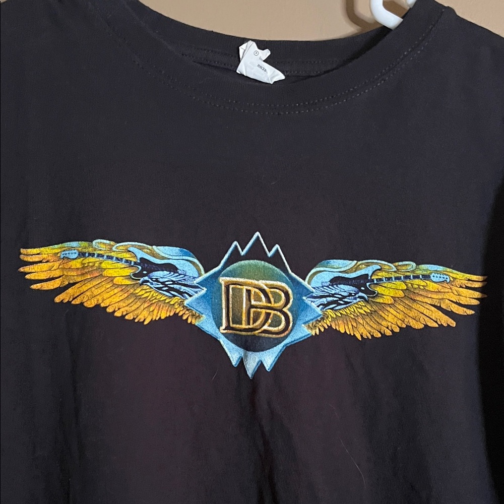 😄Doobie Brothers concert Tshirt 2012 graphic T